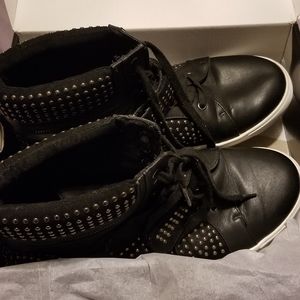 Torrid Leather Studded High Tops